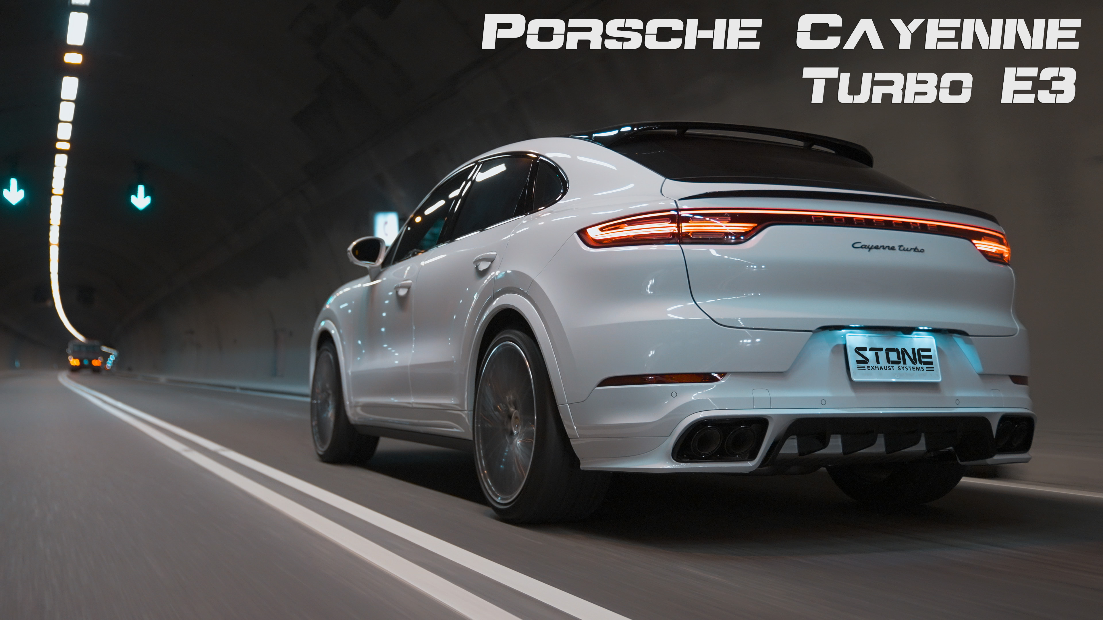 保时捷Cayenne Turbo E3 GPF / 巨石涡流触媒前段排气